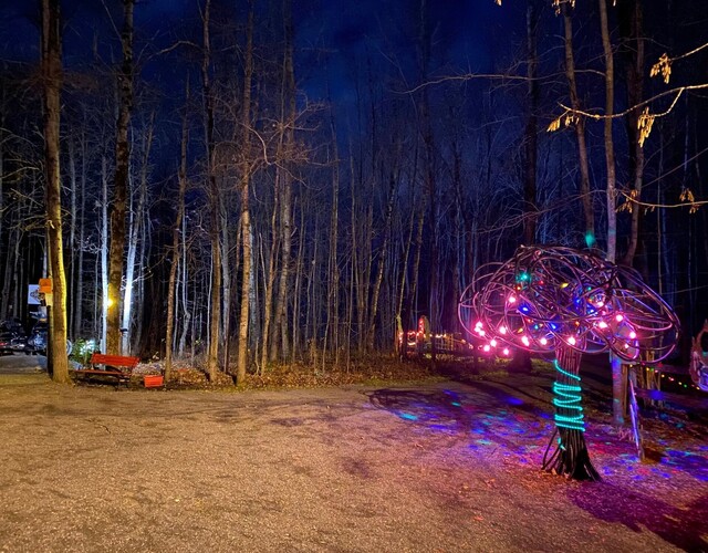 Vandalisme au Sentier les Pieds d'Or